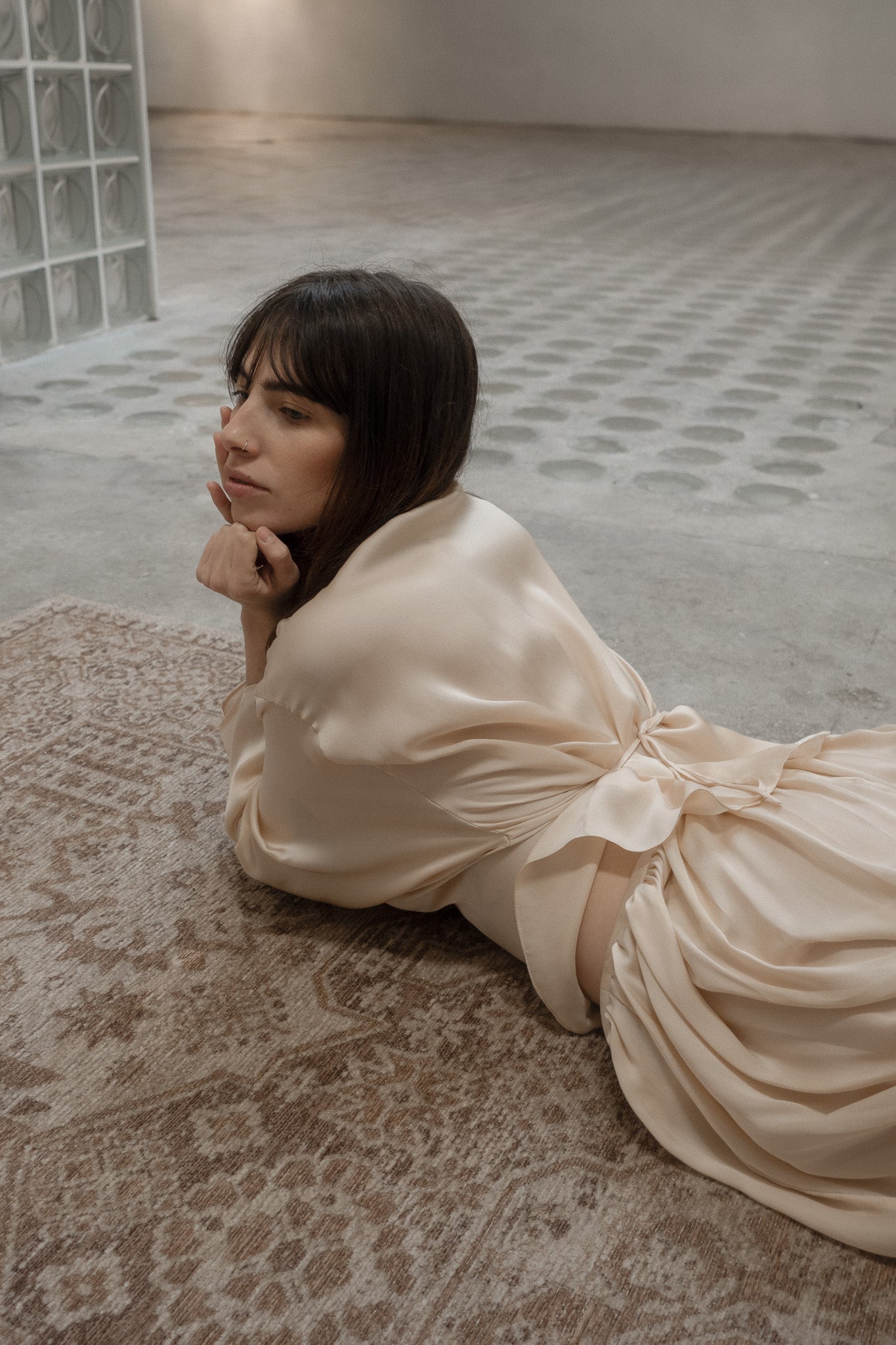 Tang Shirt Kimono Collar - Silk